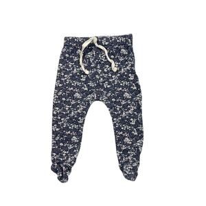 Jamie Kay Blueberry Floral Footed Pants